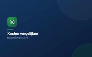 Kosten van een backoffice vergelijken